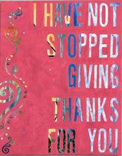 Load image into Gallery viewer, Rescued Painting - Thankful For You