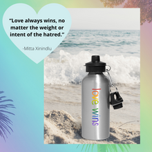 Load image into Gallery viewer, Love Wins Water Bottle