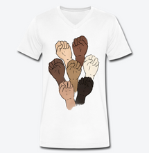 Load image into Gallery viewer, Black Lives Matter Men's V-Neck Tee