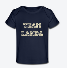 Load image into Gallery viewer, TEAM LOVE Customizable Organic Baby T-Shirt