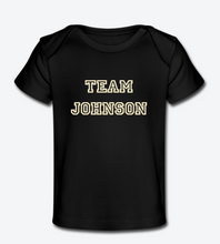 Load image into Gallery viewer, TEAM LOVE Customizable Organic Baby T-Shirt