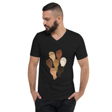 Load image into Gallery viewer, Black Lives Matter Unisex Short Sleeve V-Neck T-Shirt