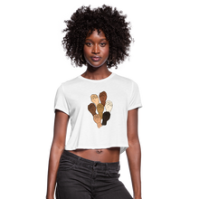 Load image into Gallery viewer, Black Lives Matter Women's Cropped T-Shirt - white