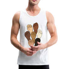 Load image into Gallery viewer, Black Lives Matter Men’s Premium Tank 10 - white