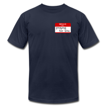 Load image into Gallery viewer, HELLO I AM praying for you Unisex Tee - navy