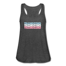Load image into Gallery viewer, TRANSCEND Women's Flowy Tank Top by Bella - deep heather