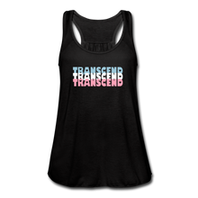 Load image into Gallery viewer, TRANSCEND Women's Flowy Tank Top by Bella - black