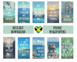 Cell Phone Wallpapers - Jamaica Full Set (All 10 Wallpapers)